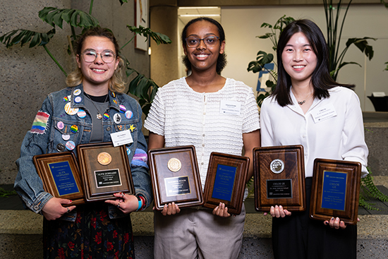 Photo of the 2026 Michael A. Strembitsky Award of Excellence winners.